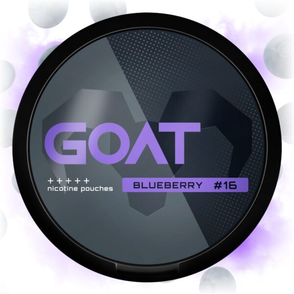 Goat blueberry 16mg nicotine pouches