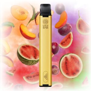 Gold Bar El Dorado Disposable Vape with a sleek design, featuring a unique blend of flavors.