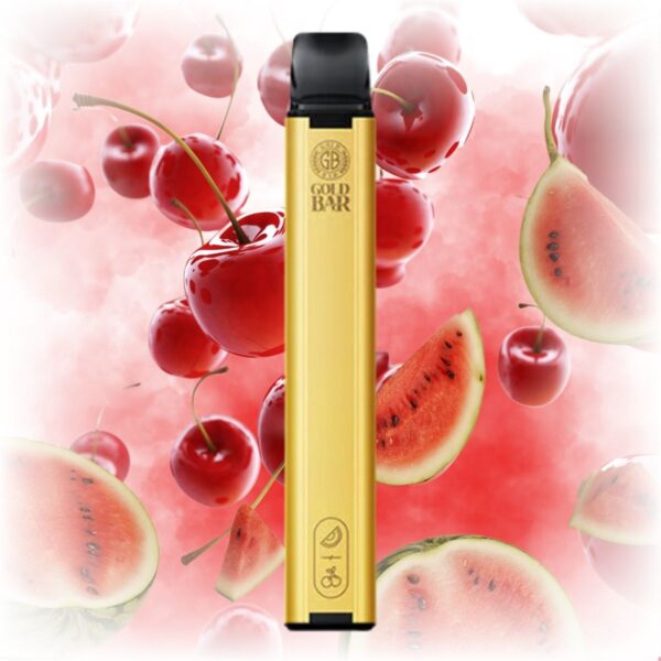 Gold Bar Watermelon Cherry Disposable Vape 1200x1200