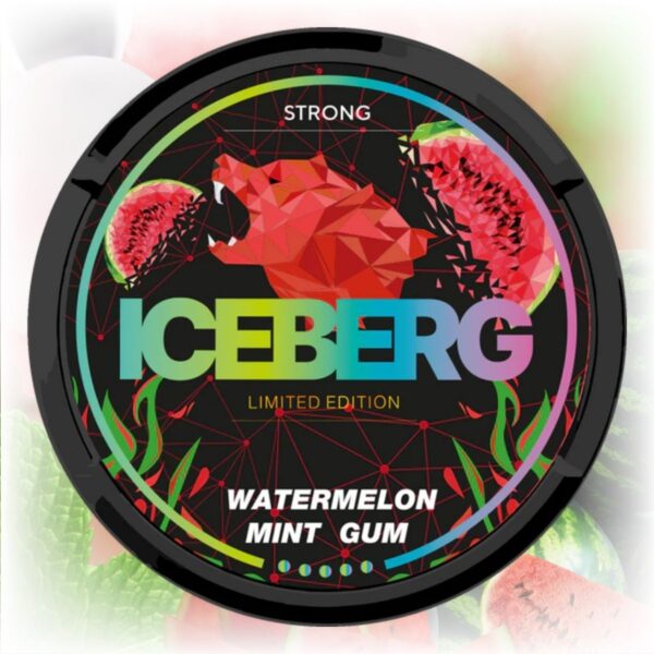 Iceberg Watermelon Mint Gum 1200x1200