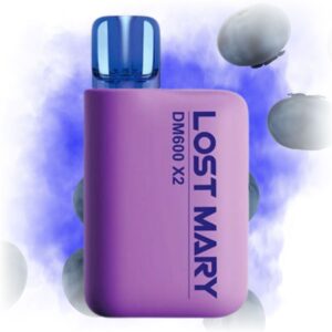 Lost Mary DM600 X2 Blueberry disposable vape