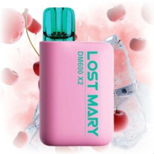 Lost Mary DM600 X2 Cherry Ice disposable vape