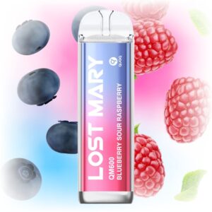 Lost Mary QM600 Blueberry Sour Raspberry disposable vape