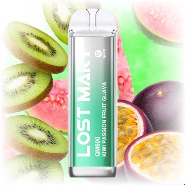 Lost Mary QM600 Kiwi Passion Fruit Guava 1200x1200