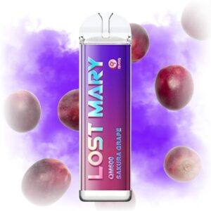 Lost Mary QM600 Sakura Grape disposable vape