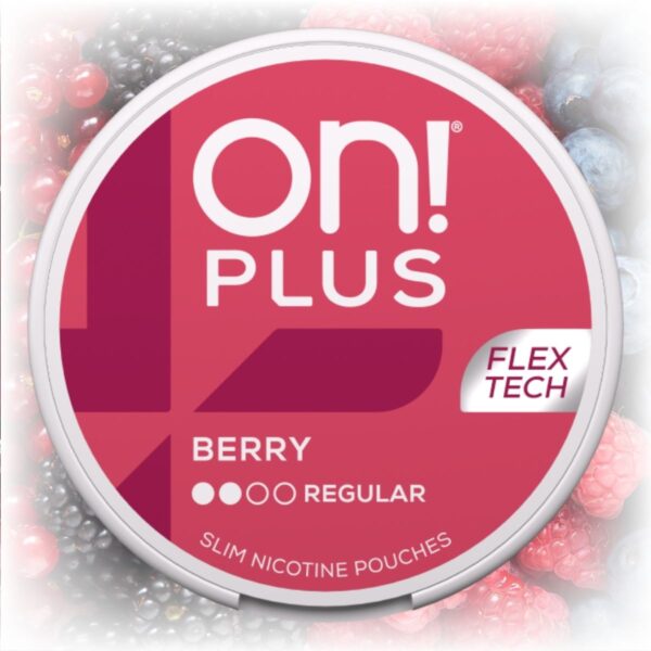 On! Plus Berry Regular 6mg 1200x1200